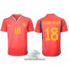 Officiële Voetbalshirt Spanje Jordi Alba 18 Thuis WK 2022 - Heren